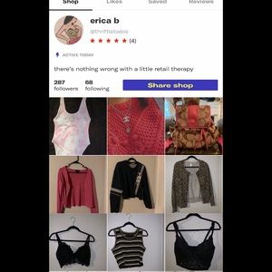My shop is now on Depop!!  @thriftiebabie✨💕💗💖